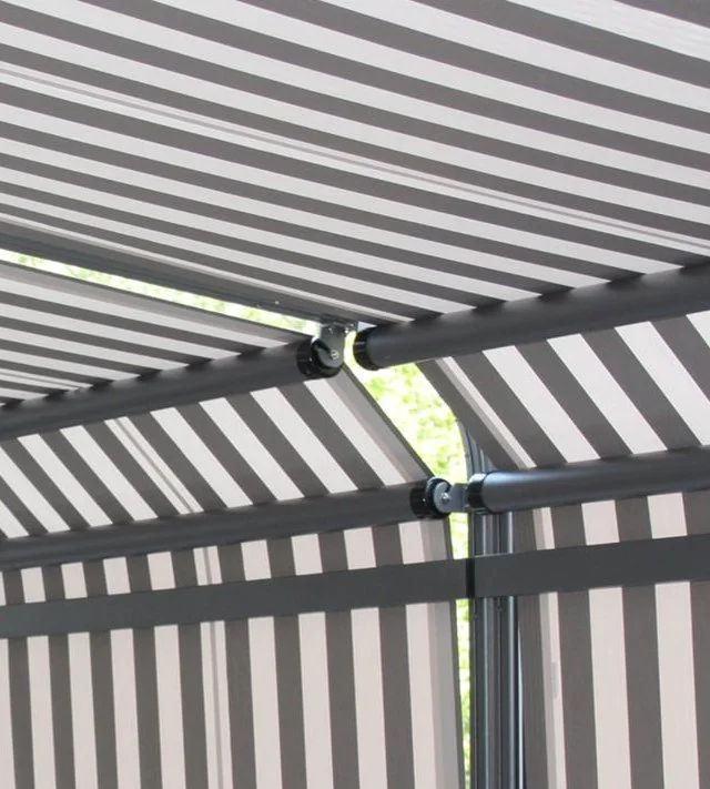 KADECO Pergola Modell 610 gebogen