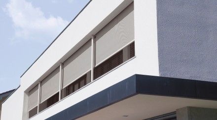 WAREMA Schacht-Basis-Markisen mit Seilführung