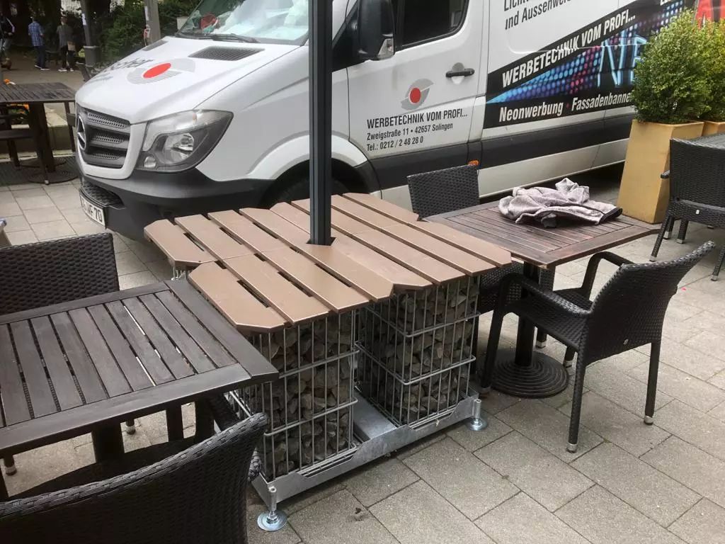 Pergolaanlage in Wuppertal Ronsdorf - Markise als Dach mit Raumcharakter